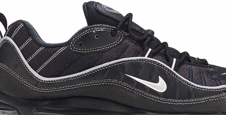 Nike Air Max 98 'Black Silver' 640744-013 Order Nike Air Max 98 'Black Silver' 640744-013