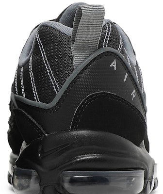 Nike Air Max 98 低幫 跑步鞋 男款 黑灰 Sizing Nike Air Max 98 低幫 跑步鞋 男款 黑灰
