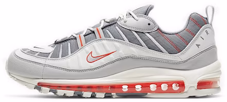 Nike Air Max 98 'Grey Red' CJ0592-001 Nike Air Max 98 'Grey Red' CJ0592-001