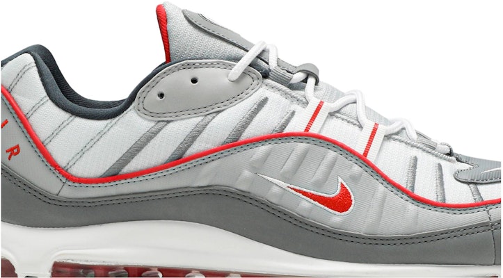 Nike Air Max 98 'Particle Grey Red' CI3693-001 Order Nike Air Max 98 'Particle Grey Red' CI3693-001