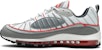 Nike Air Max 98 'Particle Grey Red' CI3693-001