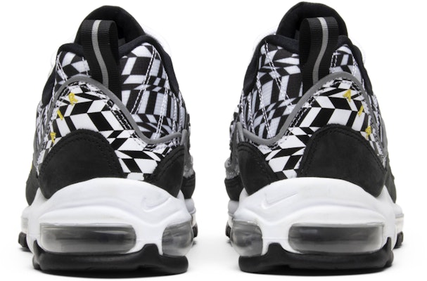 Nike Air Max 98 AOP Black AQ4130-100 Details for Nike Air Max 98 AOP Black AQ4130-100
