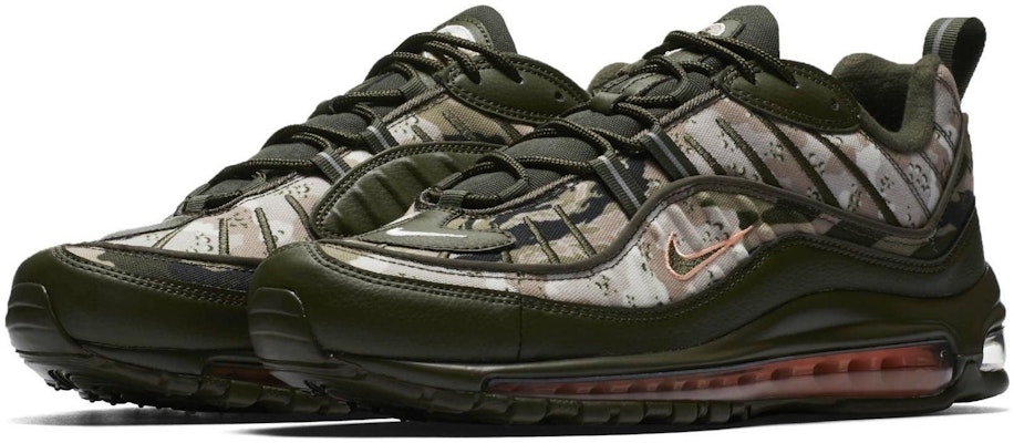耐克Air Max 98 迷彩经典款 AQ6156-300 Lookbook 耐克Air Max 98 迷彩经典款 AQ6156-300