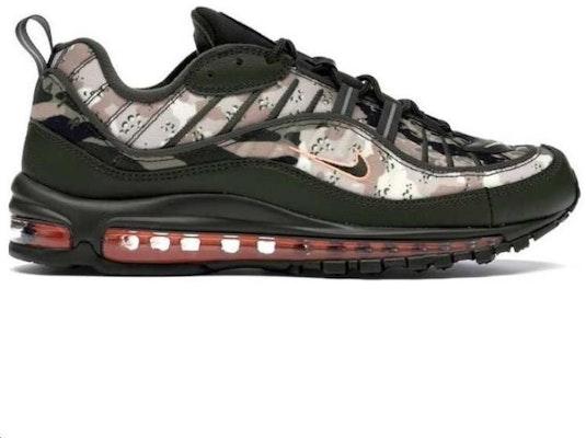 耐克Air Max 98 迷彩经典款 AQ6156-300 Details for 耐克Air Max 98 迷彩经典款 AQ6156-300