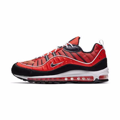 Nike Air Max 98 Habanero Red Black