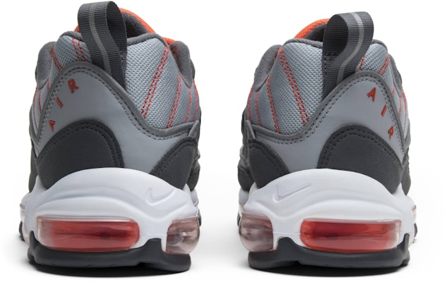 Nike Air Max 98 Wolf Grey Total Crimson 640744-006 Details for Nike Air Max 98 Wolf Grey Total Crimson 640744-006