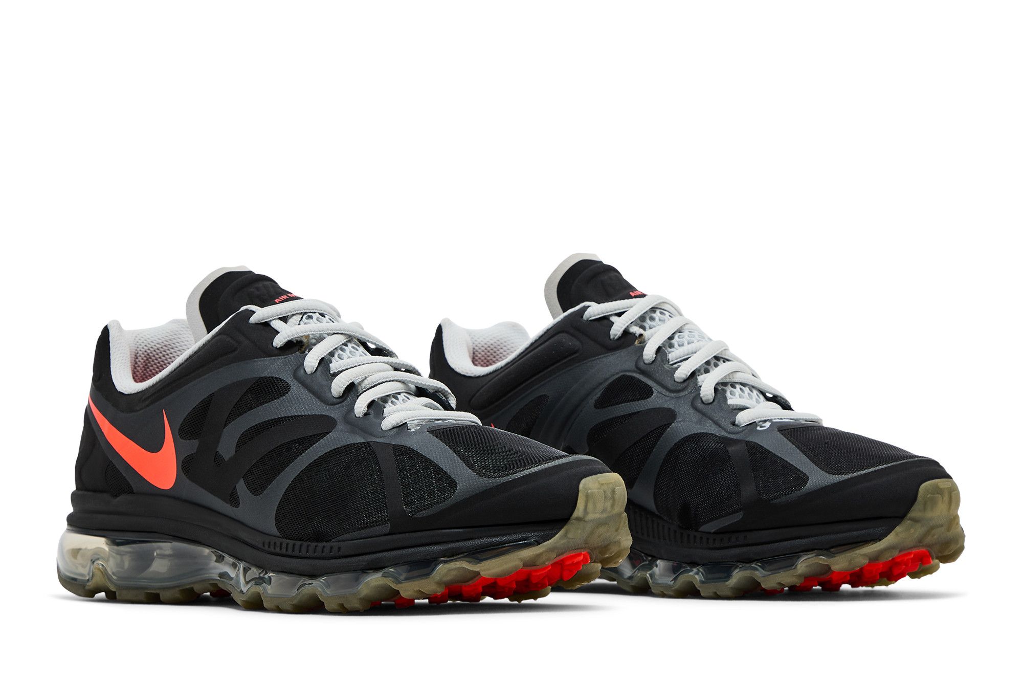 Cheap Nike Air Max+ 2012 'Negro y Carmesí Brillante' 487982-060