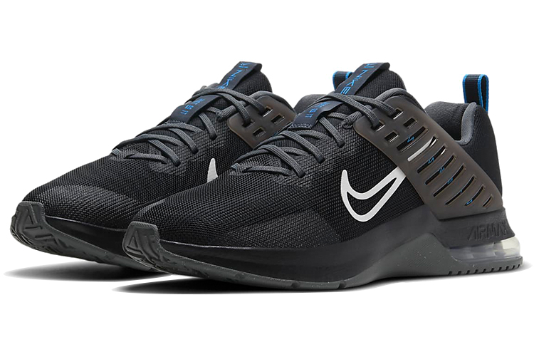 Lookbook Nike Air Max Alpha Trainer 3 'Hitam Biru Putih' Sepatu Olahraga CJ8058-014