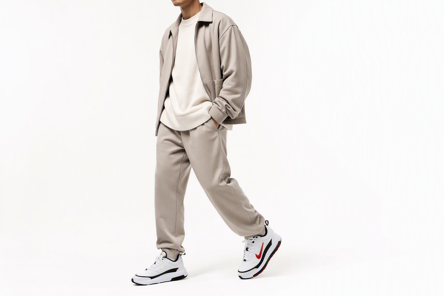 Order Nike Air Max AP ''Blanc Rouge Université'' CU4826-101