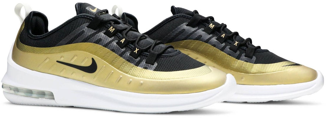 Nike Air Max Axis 氣墊 低筒 運動跑步鞋 男款 黑金拼接 Cheap Nike Air Max Axis 氣墊 低筒 運動跑步鞋 男款 黑金拼接