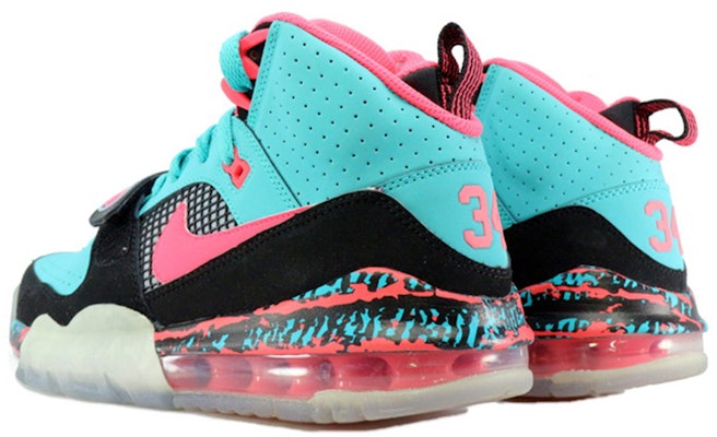 Nike Air Bo 1 中筒 復古籃球鞋 男款 藍粉黑 Shop Nike Air Bo 1 中筒 復古籃球鞋 男款 藍粉黑