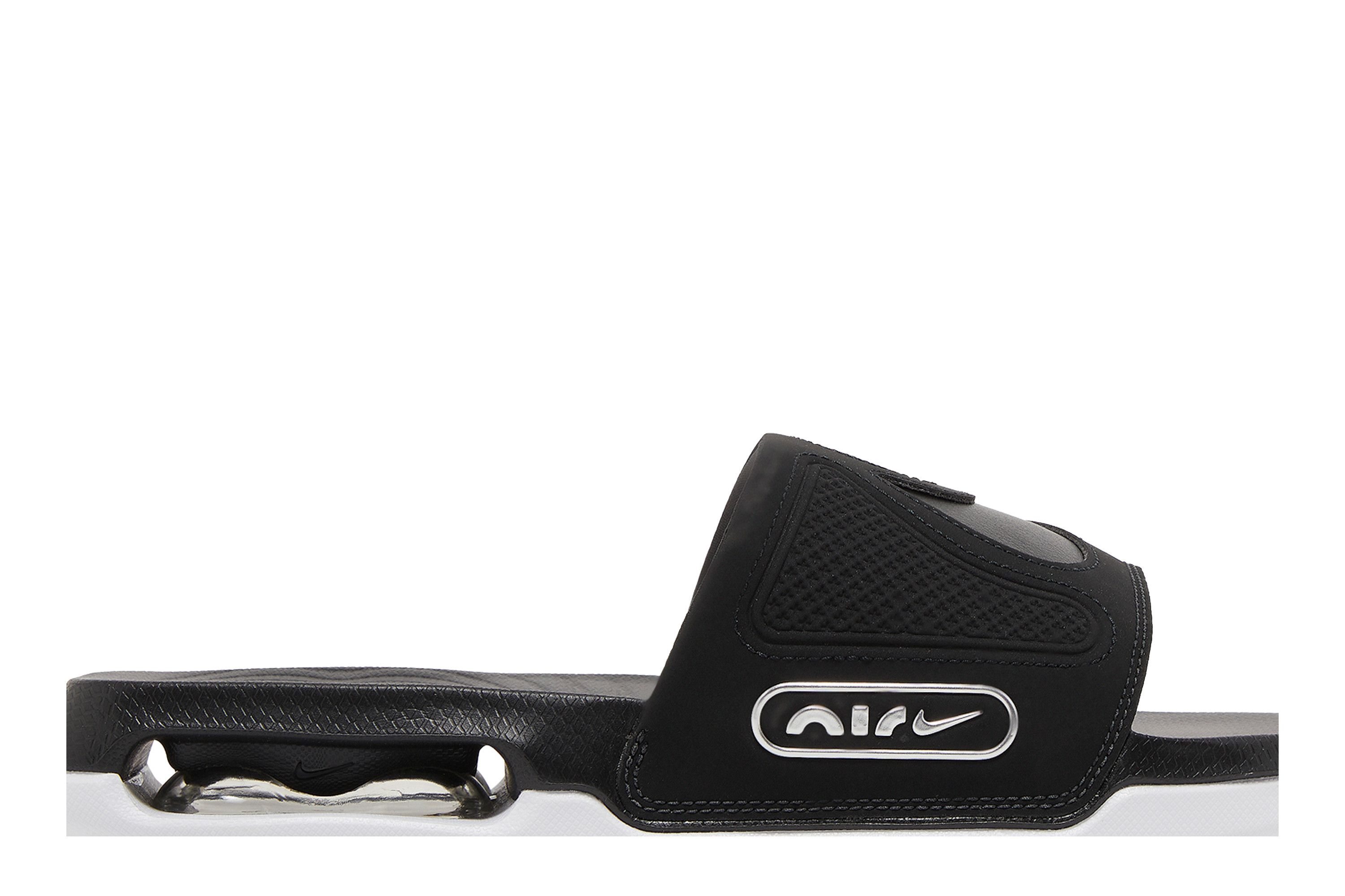 Lookbook Nike Air Max Cirro Slides 'Black Metallic Silver' DC1460-004