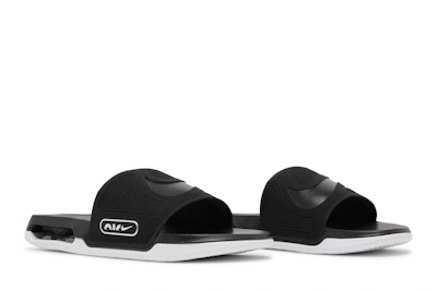 Nike Air Max Cirro Slides 'Black Metallic Silver'
