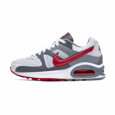 (Youth) Nike Air Max Command Flex Low-Top /Grey/Red 'White'