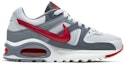 Order (JR) Nike Air Max Command Flex Rendah /Kelabu/Merah 'Putih' 844346-009