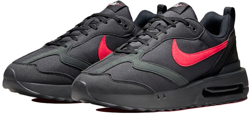 Nike Air Max Dawn 'Black University Red' DR8618-001 Lookbook Nike Air Max Dawn 'Black University Red' DR8618-001