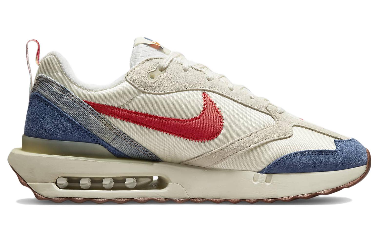 Lookbook Nike Air Max Dawn 'Coconut Milk Track Red' Lelaki Perempuan Sneakers DV1487-162