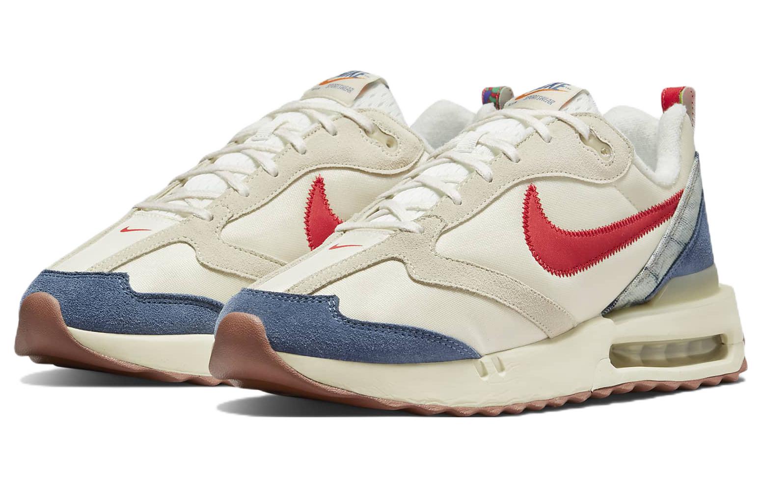 Shop Nike Air Max Dawn 'Coconut Milk Track Red' Lelaki Perempuan Sneakers DV1487-162