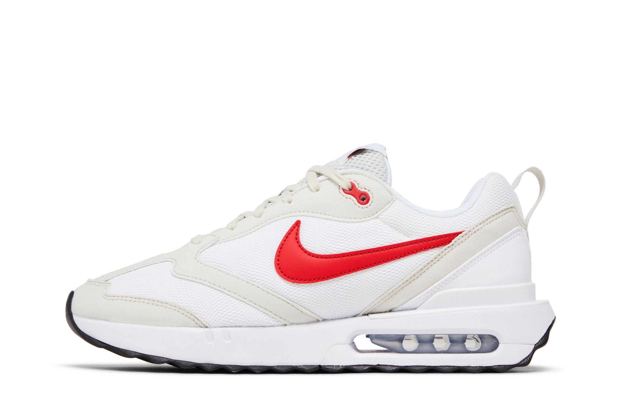 Lookbook Nike Air Max Dawn ''Light Bone University Red'' Herren Sneaker DQ3991-100