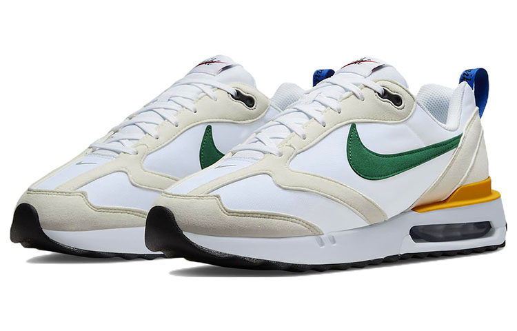 Shop Nike Air Max Dawn 'White Green Yellow' DV3489-100
