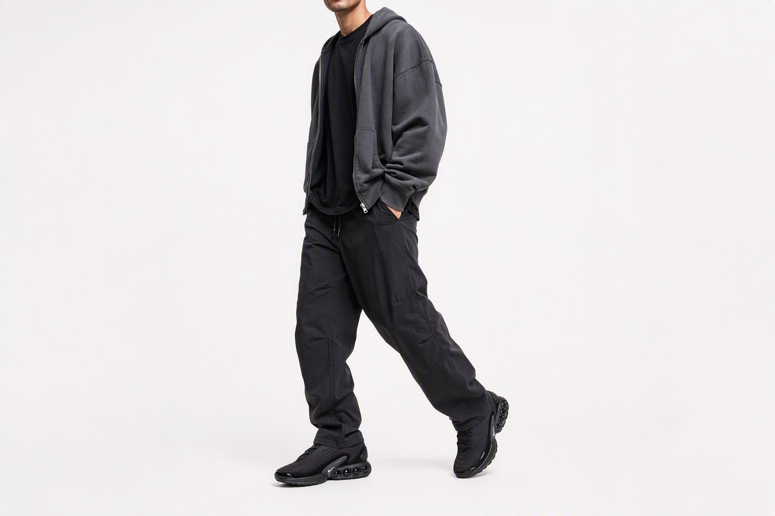Order 耐克 Air Max DN 冬季化 男鞋 深灰/黑/深灰/白 HV4528-002