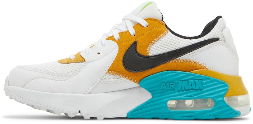 나이키 에어맥스 엑시 "골든 옐로우 터콰이즈" CD4165-104 Lookbook 나이키 에어맥스 엑시 "골든 옐로우 터콰이즈" CD4165-104