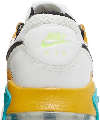 나이키 에어맥스 엑시 "골든 옐로우 터콰이즈" CD4165-104 Sizing 나이키 에어맥스 엑시 "골든 옐로우 터콰이즈" CD4165-104