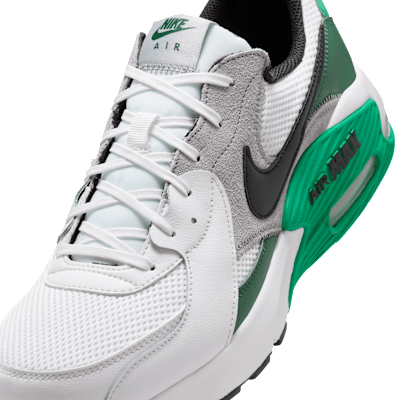 Sizing 耐克Air Max Excee 白绿黑皮革运动鞋 FZ5486-103