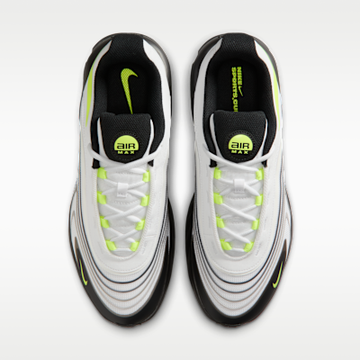 Shop Nike Air Max 白/黑/深灰/螢光黃 IR0803-100
