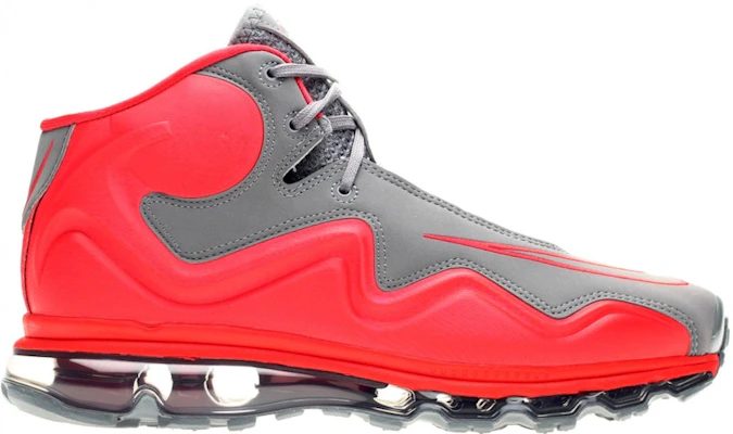 Nike Air Max Flyposite 'Cool Grey Hyper Red' Pria Sneaker Abu Merah 536850-001 Buy Nike Air Max Flyposite 'Cool Grey Hyper Red' Pria Sneaker Abu Merah 536850-001