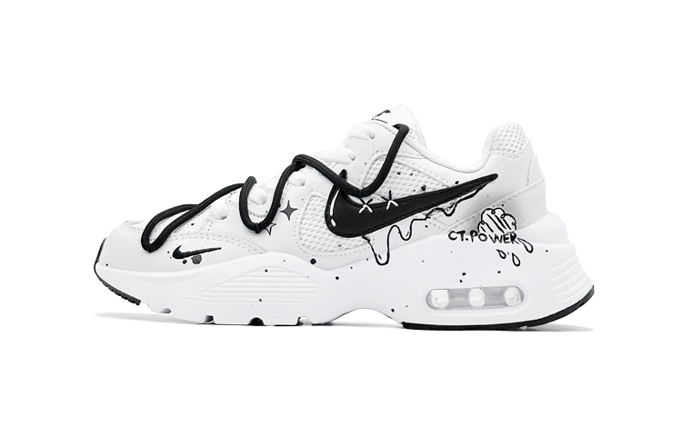 Order Nike Air Max Fusion 'Hitam Putih Grafiti' CJ1670-102-485280