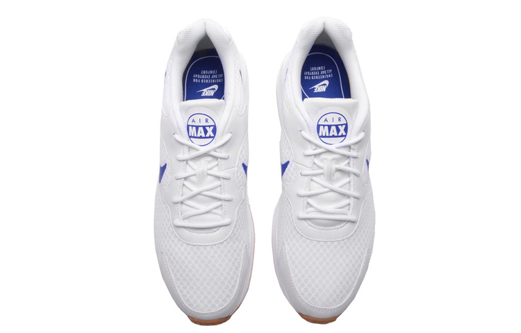Shop Nike Air Max Guile 防滑低筒跑鞋 白藍