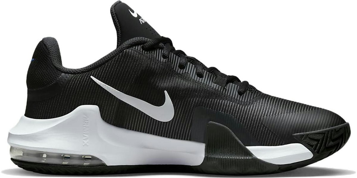 耐克 Air Max Impact 4 黑白赛车蓝 DM1124-001 Lookbook 耐克 Air Max Impact 4 黑白赛车蓝 DM1124-001