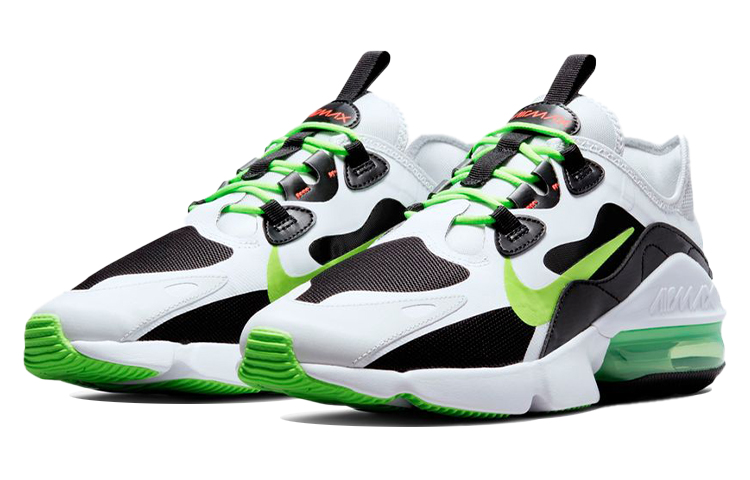 Lookbook Nike Air Max Infinity 2 防滑耐磨 低筒 跑步鞋 男款 白綠