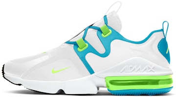 Nike Air Max Infinity 'White Blue Green' BQ3999-106 Nike Air Max Infinity 'White Blue Green' BQ3999-106