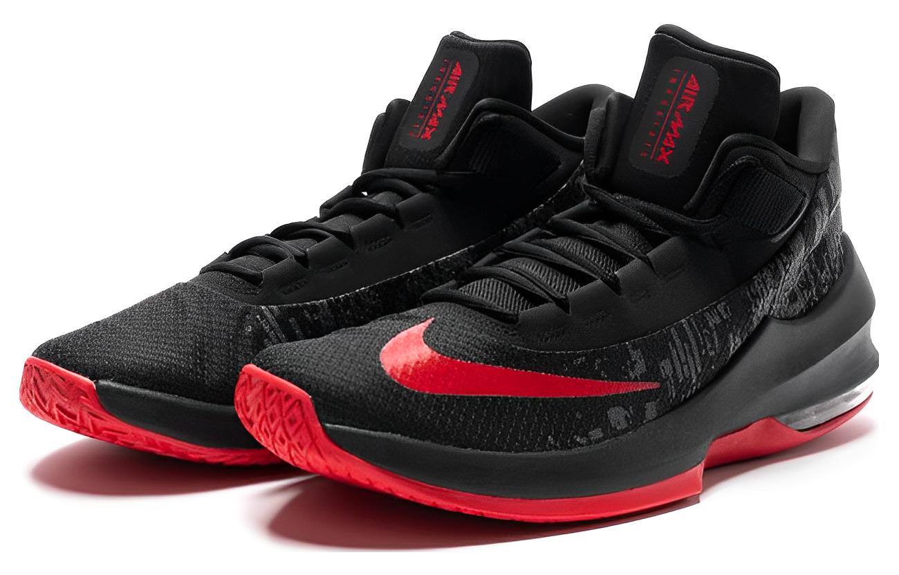 Lookbook Nike Air Max Infuriate 2 Mid EP "University Red" 減震防滑耐磨 中筒 實戰籃球鞋 黑紅