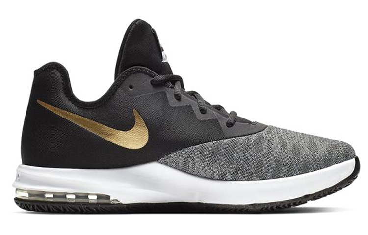 Lookbook (W) Nike Air Max Infuriate 3 Low 'Negro Oro Metálico' AJ5898-002