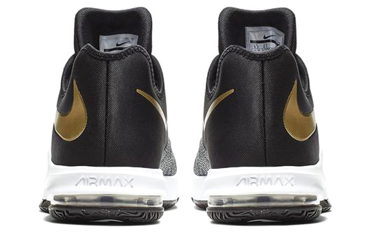 Shop (W) Nike Air Max Infuriate 3 Low 'Negro Oro Metálico' AJ5898-002