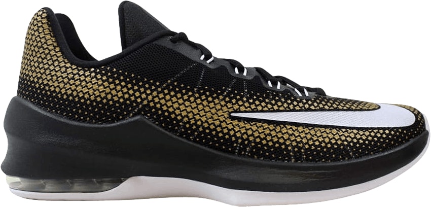 Nike Air Max Infuriate Low Black White Gold 852457 003 852457