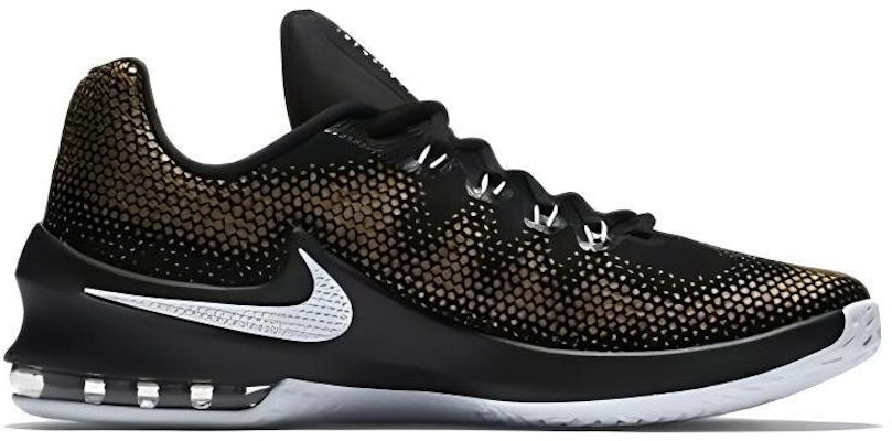 Nike Air Max Infuriate Low 'Hitam Putih Emas' 852457-003 Order Nike Air Max Infuriate Low 'Hitam Putih Emas' 852457-003