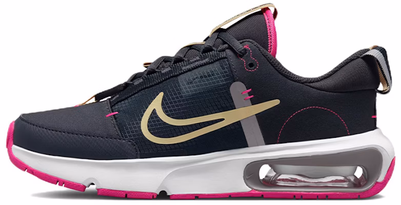 (Youth) Nike Air Max Intrlk SE 'Off Noir Mtlc Gold Star Pink Prime' DJ0011-001 Buy (Youth) Nike Air Max Intrlk SE 'Off Noir Mtlc Gold Star Pink Prime' DJ0011-001
