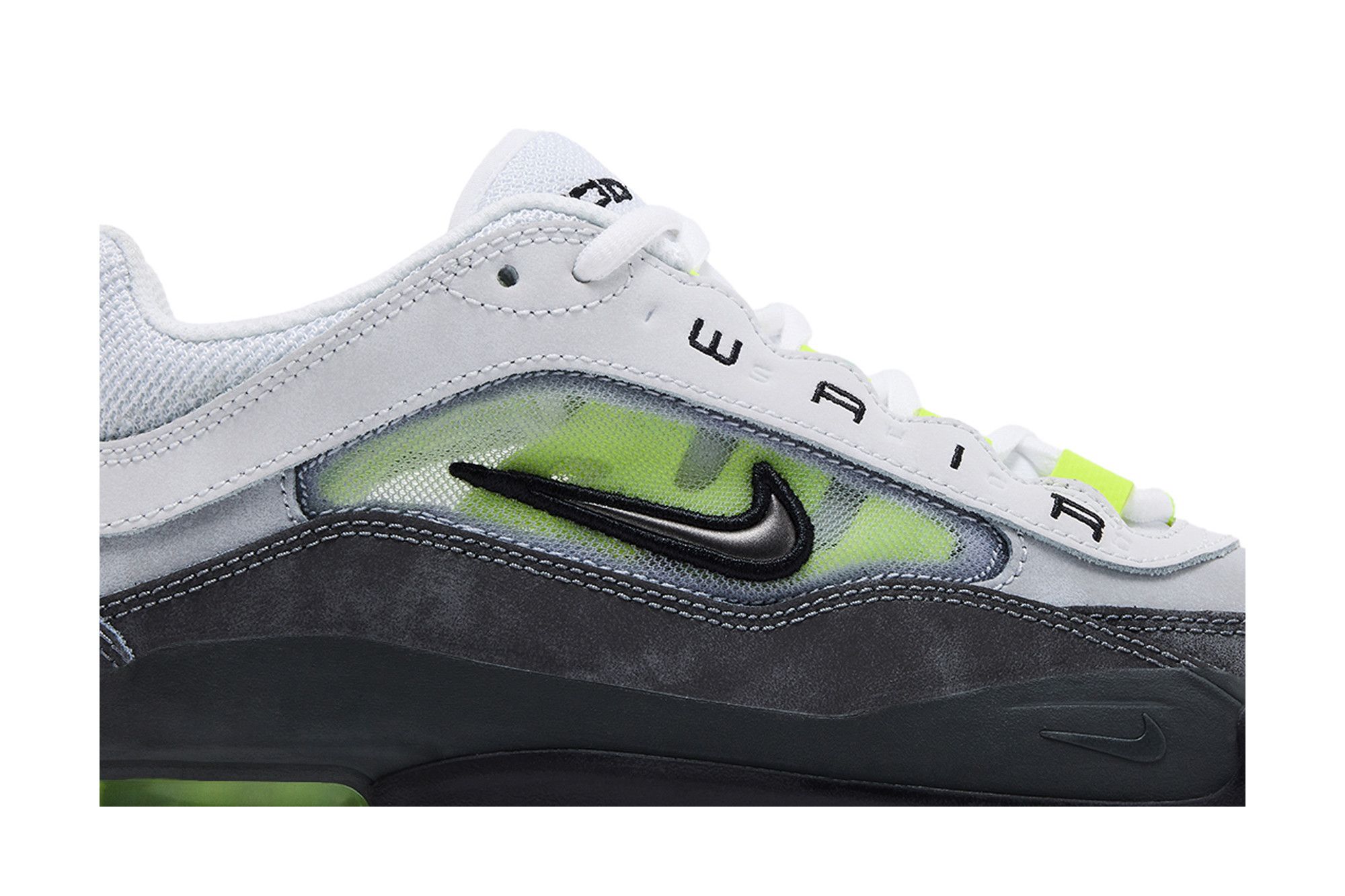 Lookbook Nike Air Max Ishod Wair SB ''Hitam Kuning Neon Anthracite'' IR1887-002