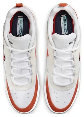Nike Air Max Ishod Wair SB 'White Orange' FB2393-103 Shop Nike Air Max Ishod Wair SB 'White Orange' FB2393-103