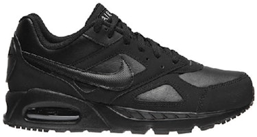 Nike Air Max IVO Kulit 'Triple Black' Hitam Polos 580520-002 Order Nike Air Max IVO Kulit 'Triple Black' Hitam Polos 580520-002
