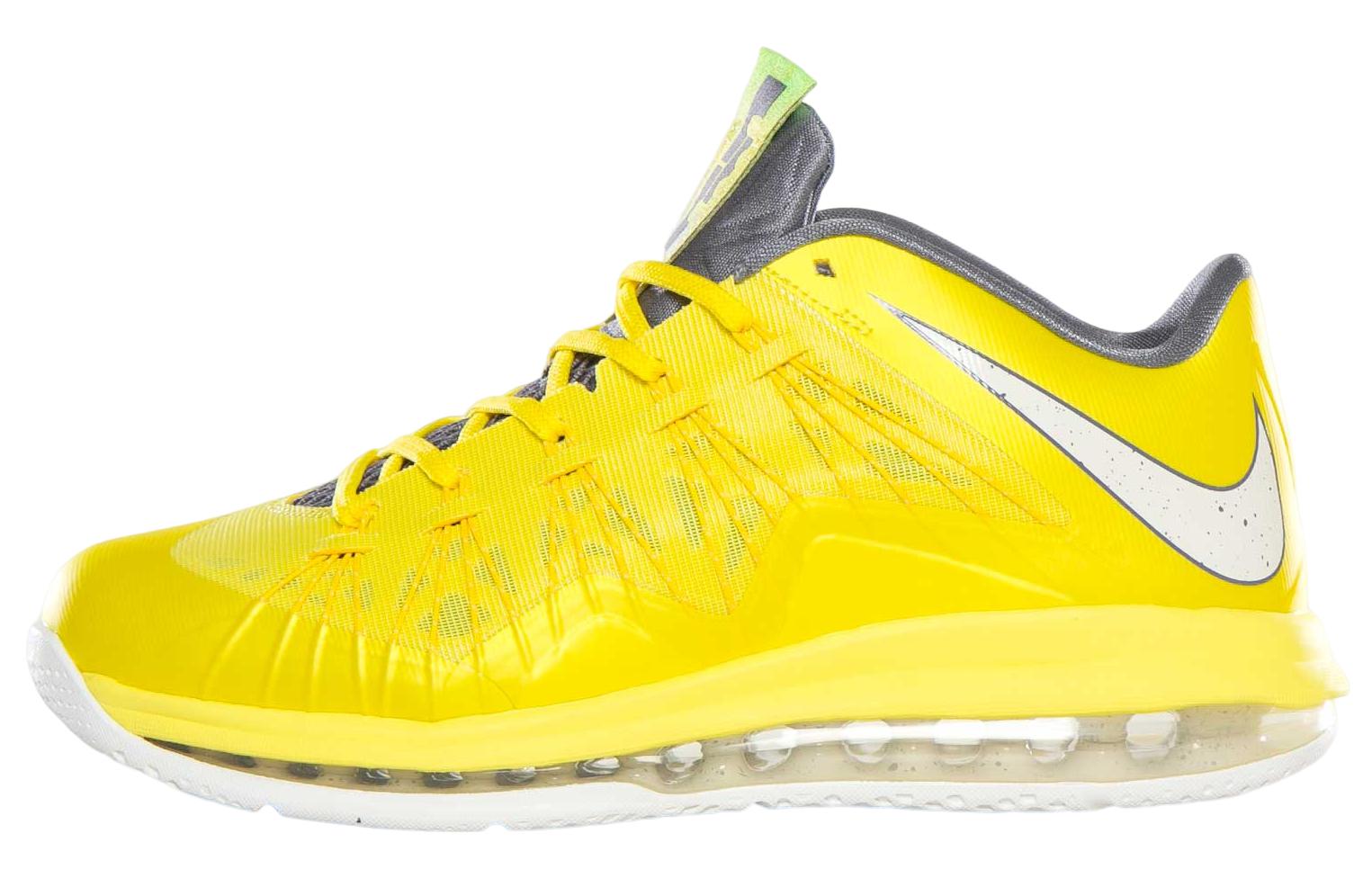 Nike Air Max LeBron 10 Low 'Sonic Yellow' 579765-700