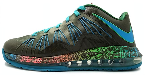 Nike Air Max LeBron 10 Low 'Swamp Thing' - Cosa del Pantano 579765-301 Buy Nike Air Max LeBron 10 Low 'Swamp Thing' - Cosa del Pantano 579765-301