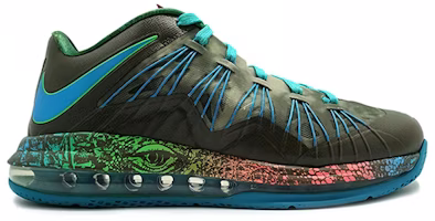 耐克Air Max LeBron 10 Low“沼泽怪物”篮球鞋 579765-301 Order 耐克Air Max LeBron 10 Low“沼泽怪物”篮球鞋 579765-301