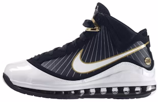Nike Air Max LeBron 7 'Black White Gold' 375664-011 Nike Air Max LeBron 7 'Black White Gold' 375664-011