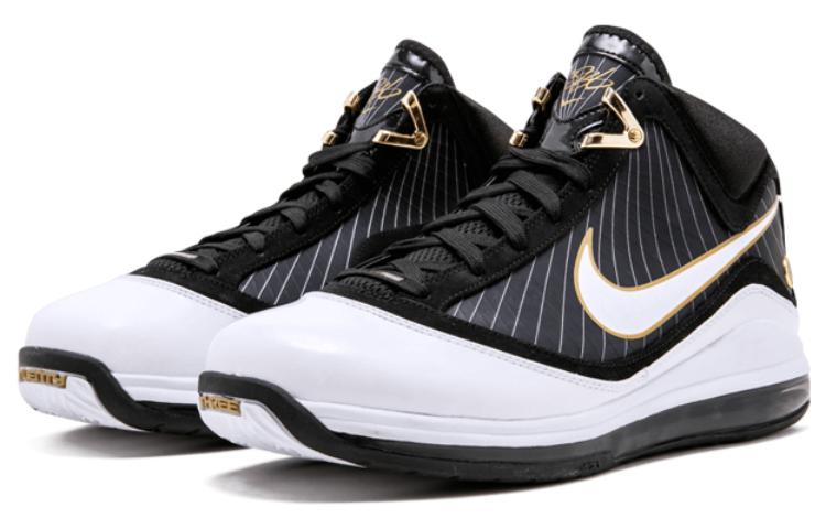 Order 耐克LeBron 7 鞋款‘黑白金’ 375664-011