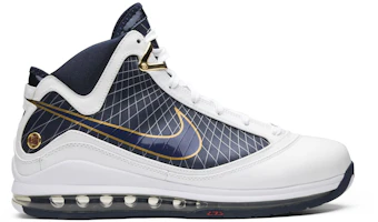 Nike Air Max LeBron 7 'Cleveland Cavaliers' 375664-111 Nike Air Max LeBron 7 'Cleveland Cavaliers' 375664-111